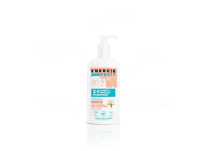 ENERGIE FRUIT - 2-in-1 Hair Treatment with Monoi - Unlock Glossy, Beautiful Hair! 🌟🍃