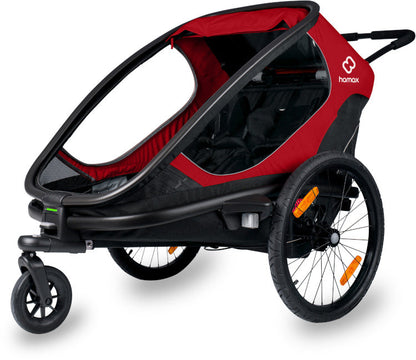 HAMAX - Outback 2-in-1 Bike Trailer - Adventure Ready! 🚴‍♀️👨‍👩‍👦