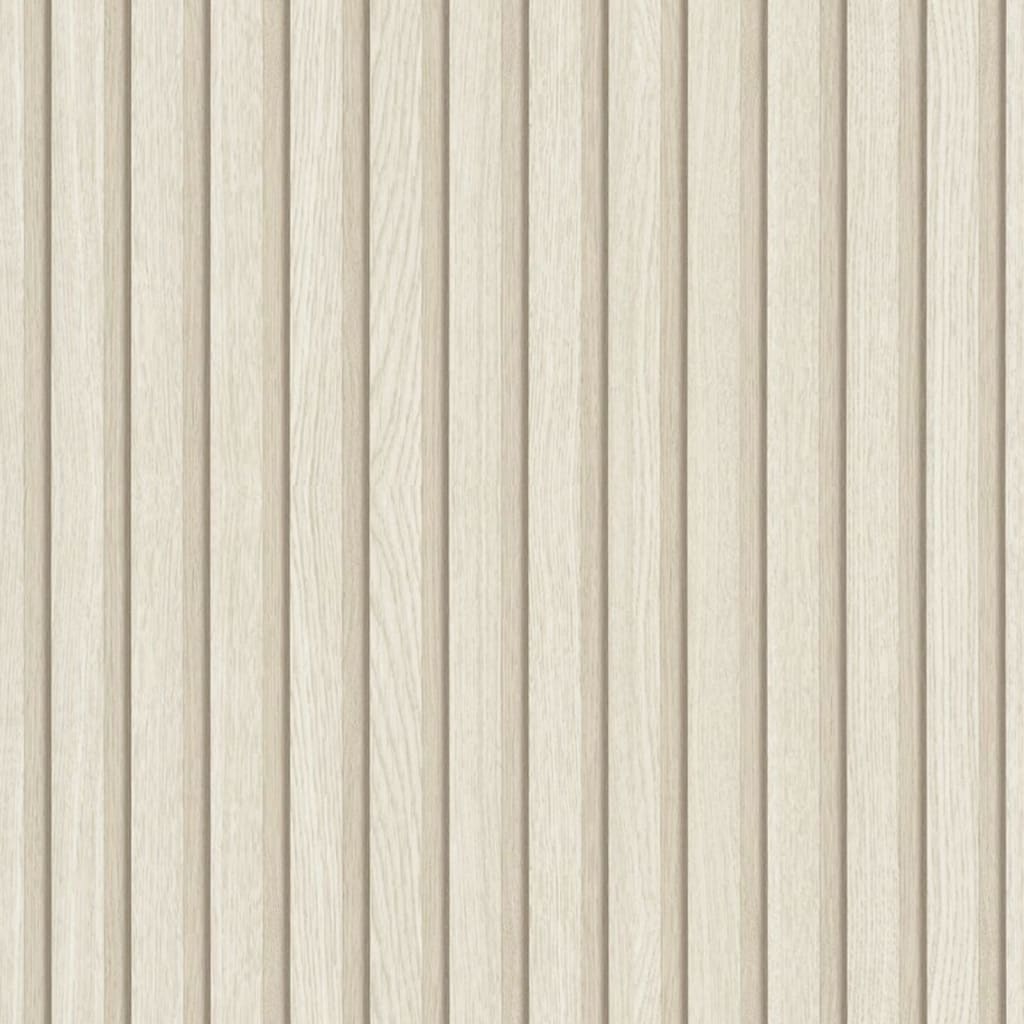 Noordwand Tapete Botanica Wooden Slats Beige