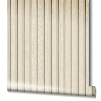 Noordwand Tapete Botanica Wooden Slats Beige