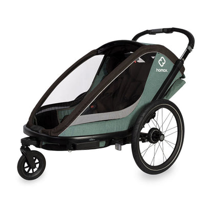 HAMAX - Cocoon ONE Bike Trailer/Stroller - Explore in Style! 🚴‍♂️🛒