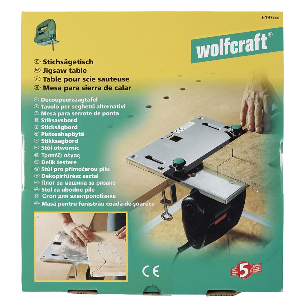 wolfcraft Stichsägetisch 6197000