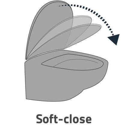 WC-Sitz mit Absenkautomatik Premium Weiß A0070700