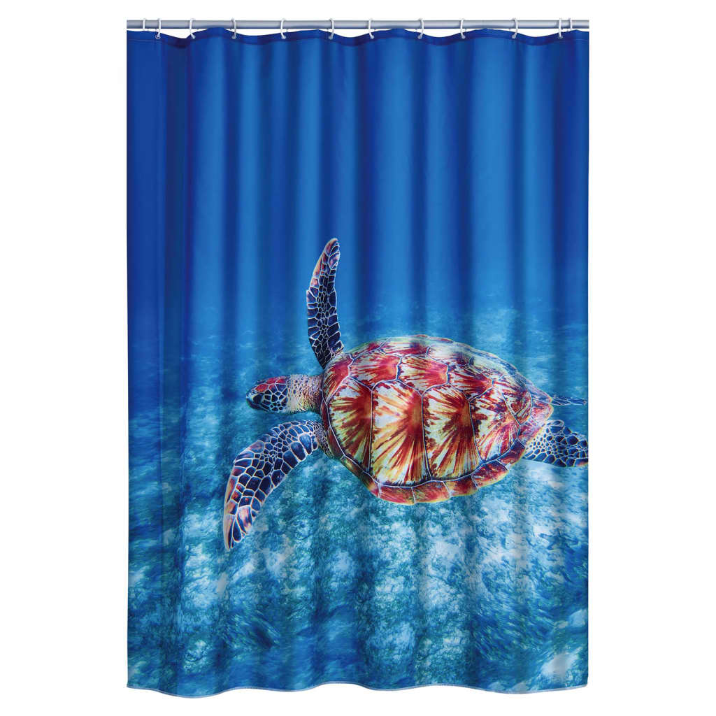 RIDDER Duschvorhang Turtle 180 x 200 cm