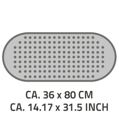 RIDDER Badewannenmatte Antirutschmatte Action Weiß