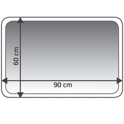 RIDDER Badteppich Coins 60×90 cm Blau 7103303