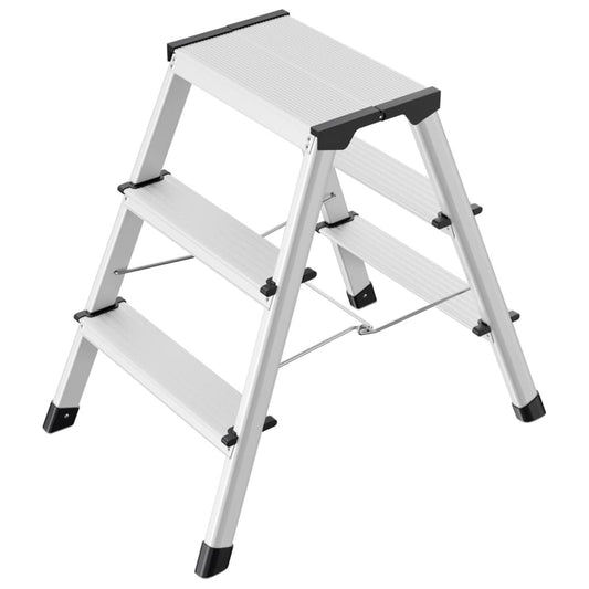 Hailo Klappbare Stufenleiter L90 Step-ke 2×3 Stufen 60 cm 4443-701