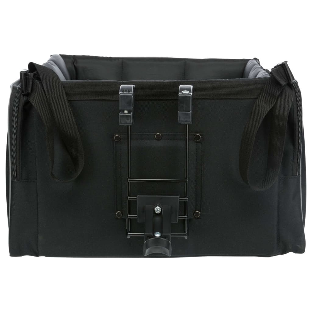 TRIXIE Haustier-Frontbox für Fahrräder 41x26x26 cm Schwarz und Grau