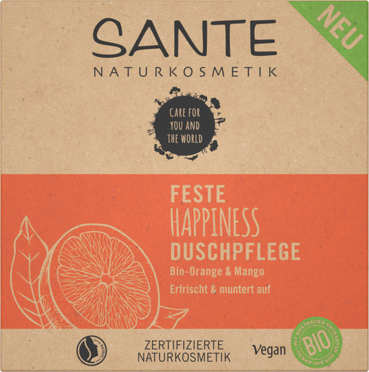 Sante - Happiness Solid Shower Care - Refresh Your Body 🌿🍊