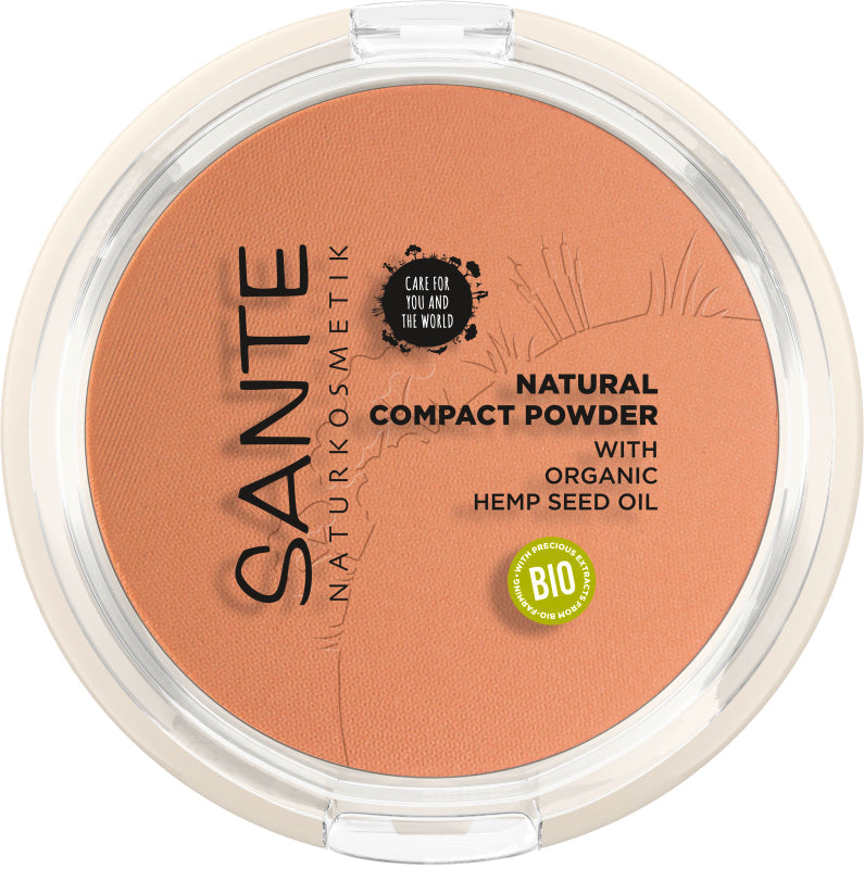 Sante - Natural Compact Powder - Radiant Warm Honey 🌟🥥