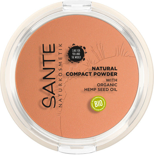 Sante - Natural Compact Powder - Radiant Warm Honey 🌟🥥