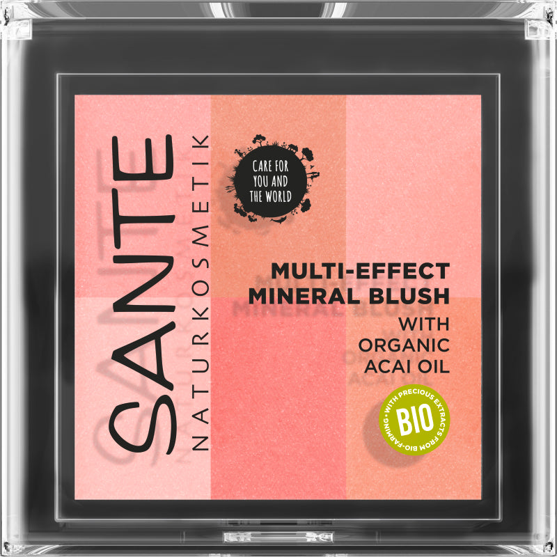 Sante - Multi-Effect Mineral Blush 01 Coral - Gorgeous Glow 🌟