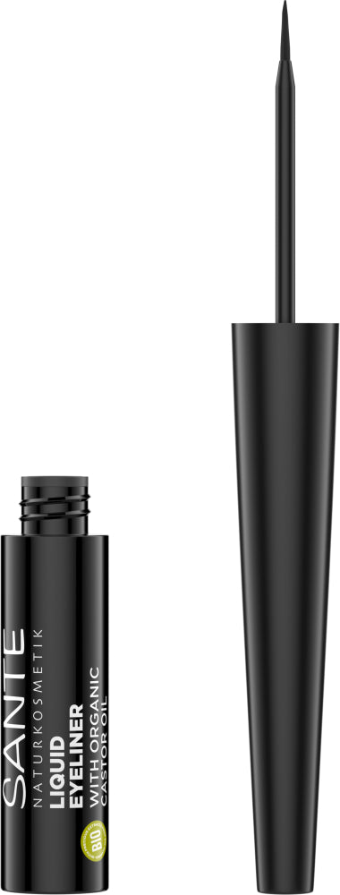 Sante - Liquid Eyeliner 01 Black - Perfect Precision with Organic Castor Oil ✨