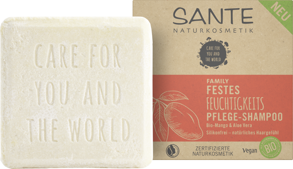 Sante - Solid Shampoo Moisture - Eco-Friendly Hair Care 🌿💦