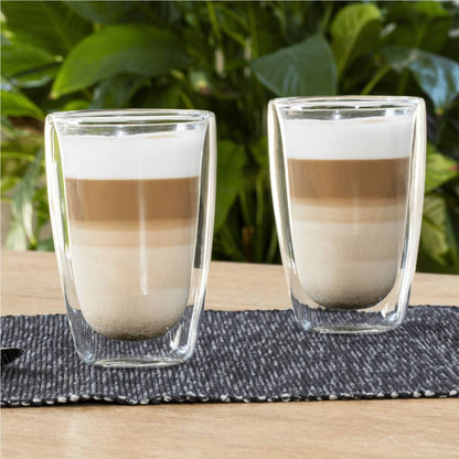 HI Latte Macchiato Gläser 2 Stk. 400 ml Transparent