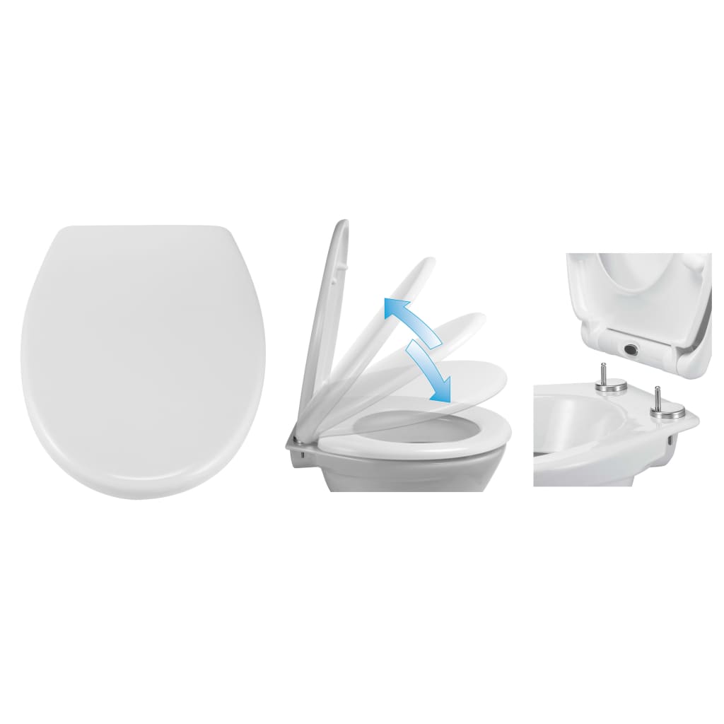 HI Toilettensitz mit Quick-Release und Soft-Close