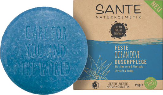 Sante - Ocean Dive Solid Shower Gel - Fresh & Invigorating 🌊✨