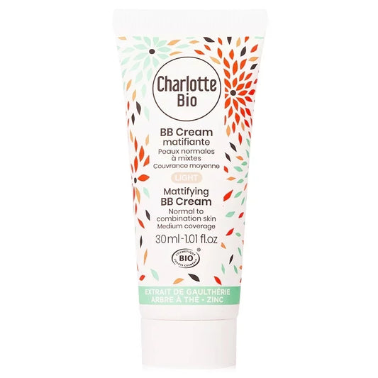 CHARLOTTE BIO - Mattifying BB Cream BIO Light - Flawless Skin Awaits! 🌿✨