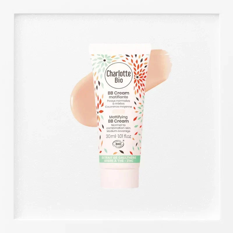 CHARLOTTE BIO - Mattifying BB Cream BIO Light - Flawless Skin Awaits! 🌿✨