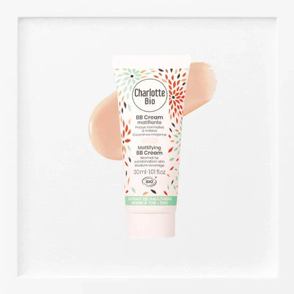 CHARLOTTE BIO - Mattifying BB Cream BIO Light - Flawless Skin Awaits! 🌿✨