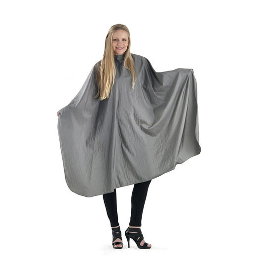 Nylon Silk Friseurumhang - grau