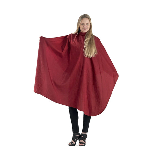 Nylon Silk Friseurumhang - bordeaux