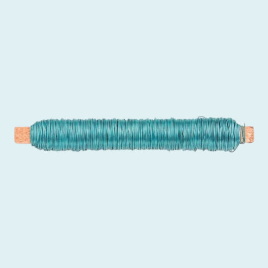 Glorex Wickeldraht türkis 0,5mm ca. 50m