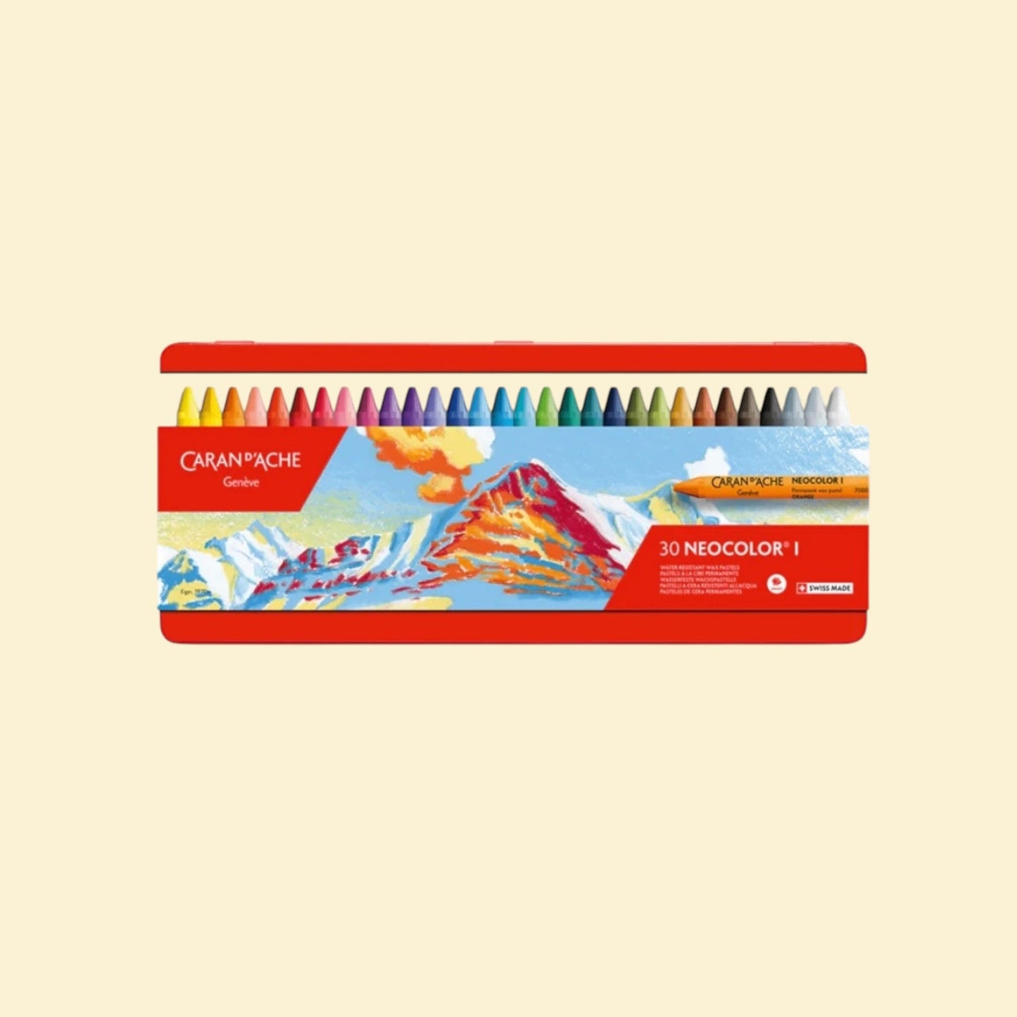 Caran d'Ache  Neocolor ™ I Wax Pastell  30 Farben