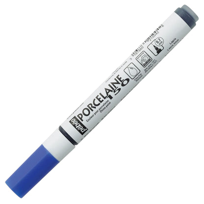 Pebeo Porcelaine 150 Paint Marker - Lapis Blue, Feine Spitze