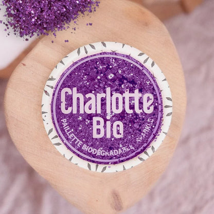 CHARLOTTE BIO - Glitter Violet - Sparkle & Shine in Every Craft! ✨💜