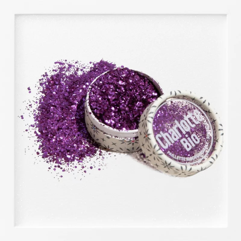 CHARLOTTE BIO - Glitter Violet - Sparkle & Shine in Every Craft! ✨💜