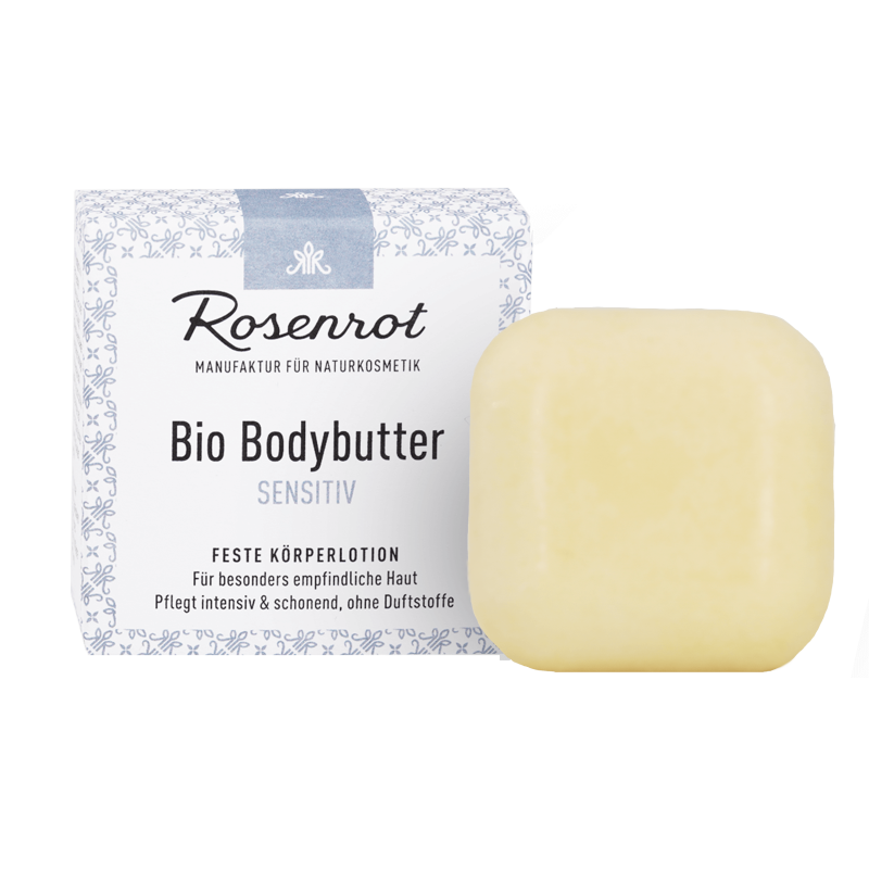 Rosenrot - Sensitive Solid Body Butter - Gentle Care for Sensitive Skin 🌿💧