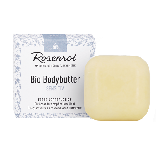 Rosenrot - Sensitive Solid Body Butter - Gentle Care for Sensitive Skin 🌿💧