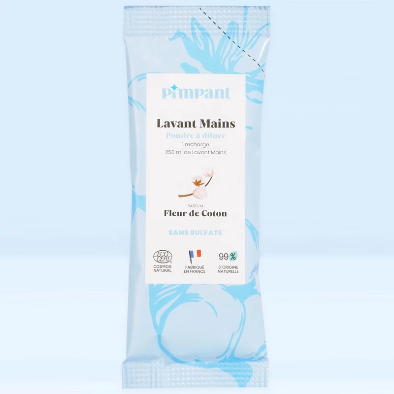 PIMPANT - Hand Wash Powder for Diluting Cotton Blossom - Gentle & Fresh Cleaning Power! 🌸💧