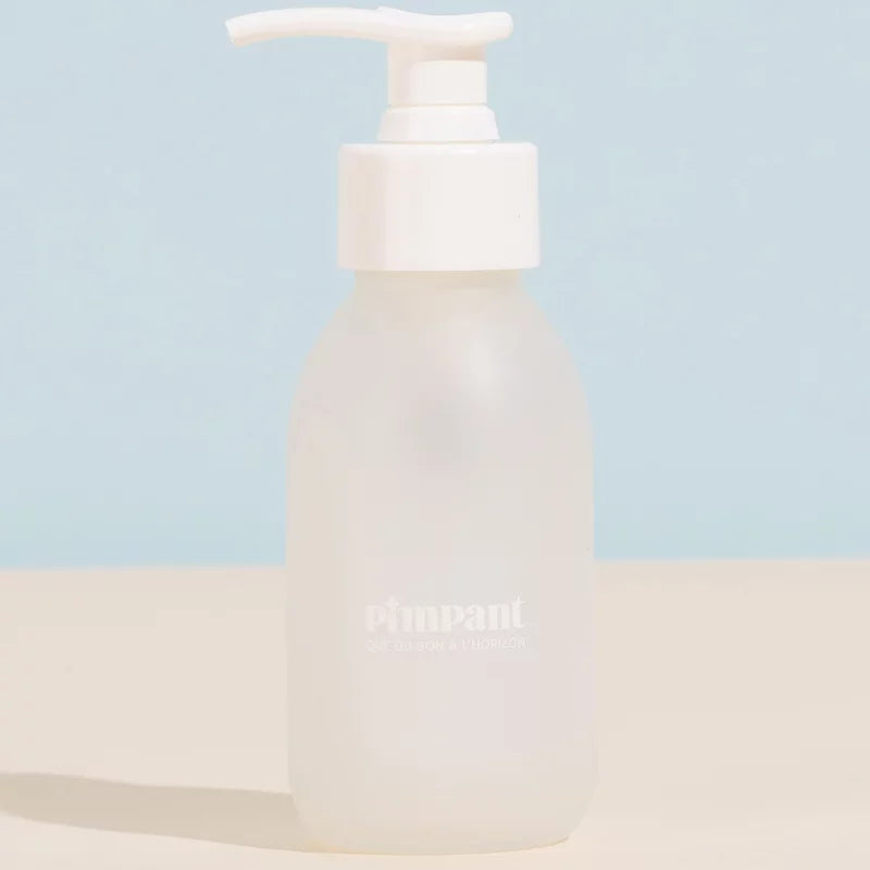 PIMPANT - Glass Bottle 100ml with Pump (Empty) - Perfect for Your Favorite Liquids! 💧🌟