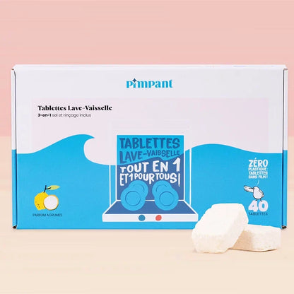 PIMPANT - 3-in-1 Dishwasher Tablets ECO Citrus - Eco-Friendly Clean with Zesty Freshness! 🍋🌿