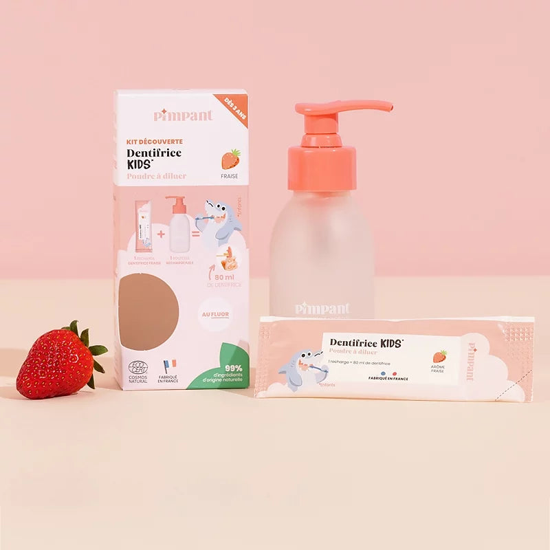 PIMPANT - Discovery Set Children's Toothpaste Watermelon - Fresh & Fun Dental Care for Kids 🍉🦷✨