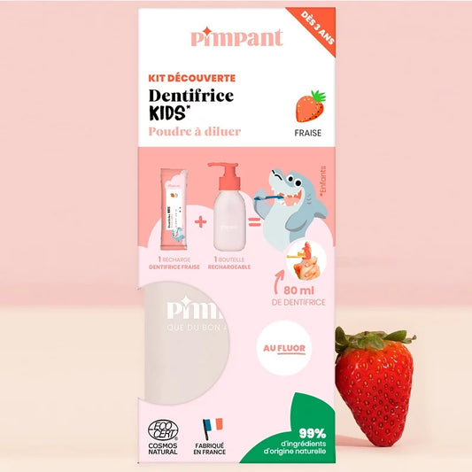 PIMPANT - Discovery Set Children's Toothpaste Watermelon - Fresh & Fun Dental Care for Kids 🍉🦷✨