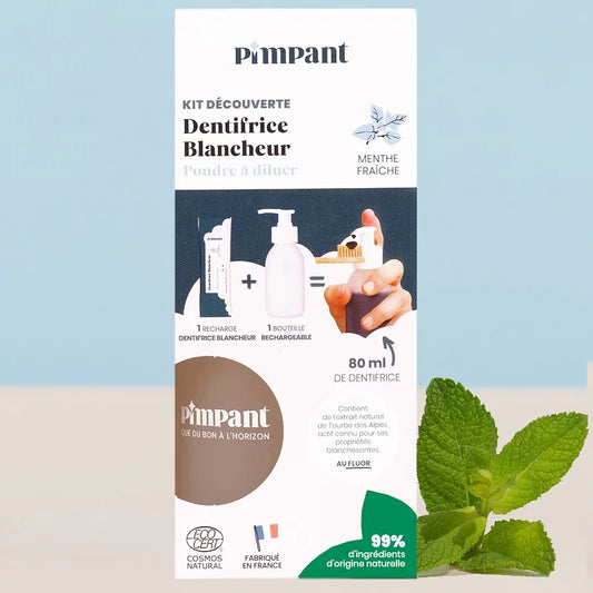 PIMPANT - Radiant Teeth Mint Toothpaste Discovery Set - Sparkle with Freshness! ✨🦷🌿