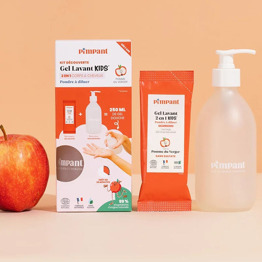 PIMPANT - Discovery Set 2-in-1 Washing Gel Children Apple from the Orchard - Sparkling Freshness for Little Ones! 🍏🧼✨