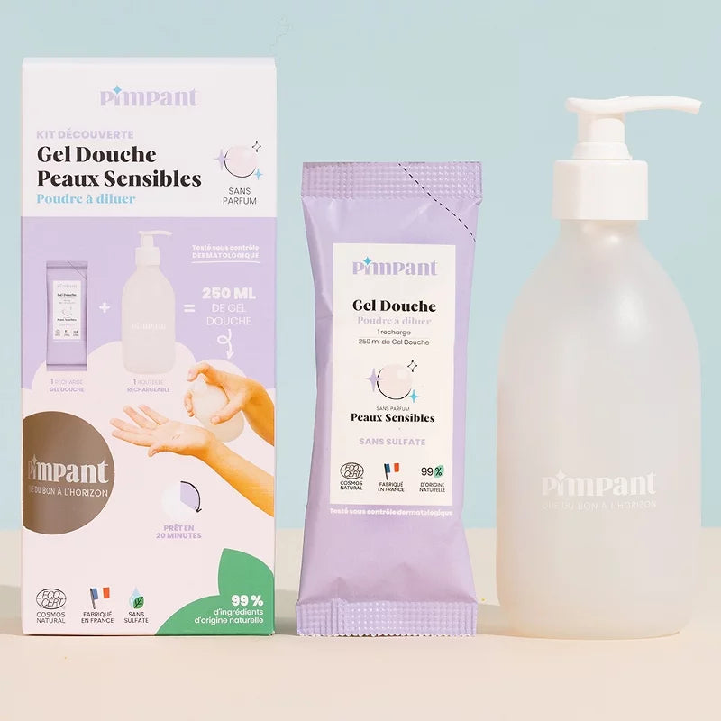 PIMPANT - Discovery Set Shower Gel Fragrance-Free - Elevate Your Shower Experience! 🚿🌟