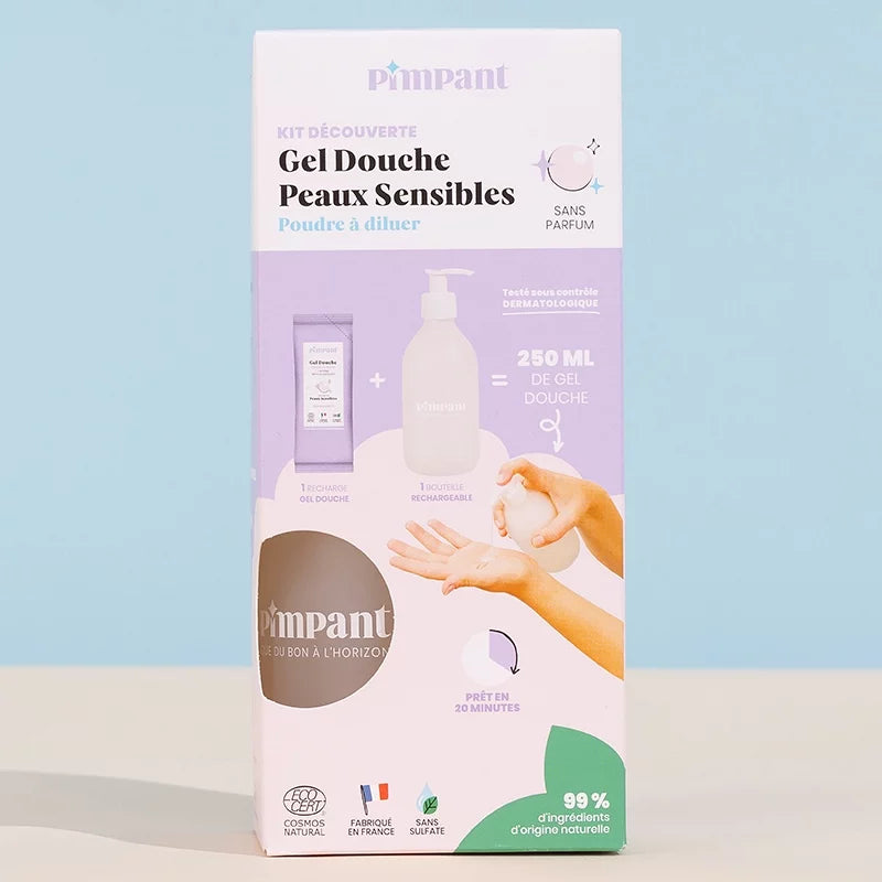 PIMPANT - Discovery Set Shower Gel Fragrance-Free - Elevate Your Shower Experience! 🚿🌟