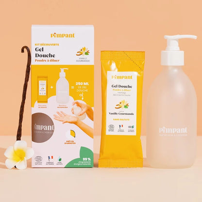 PIMPANT - Discovery Set Shower Gel Vanilla Gourmet Powder - Experience Luxurious Scent 🌼💧🌈