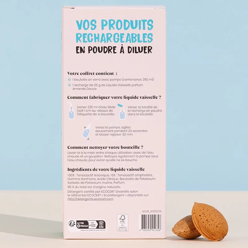 PIMPANT - Discovery Set Dishwashing Liquid Sweet Almond - Transform Your Cleaning Routine! 🧼🌟