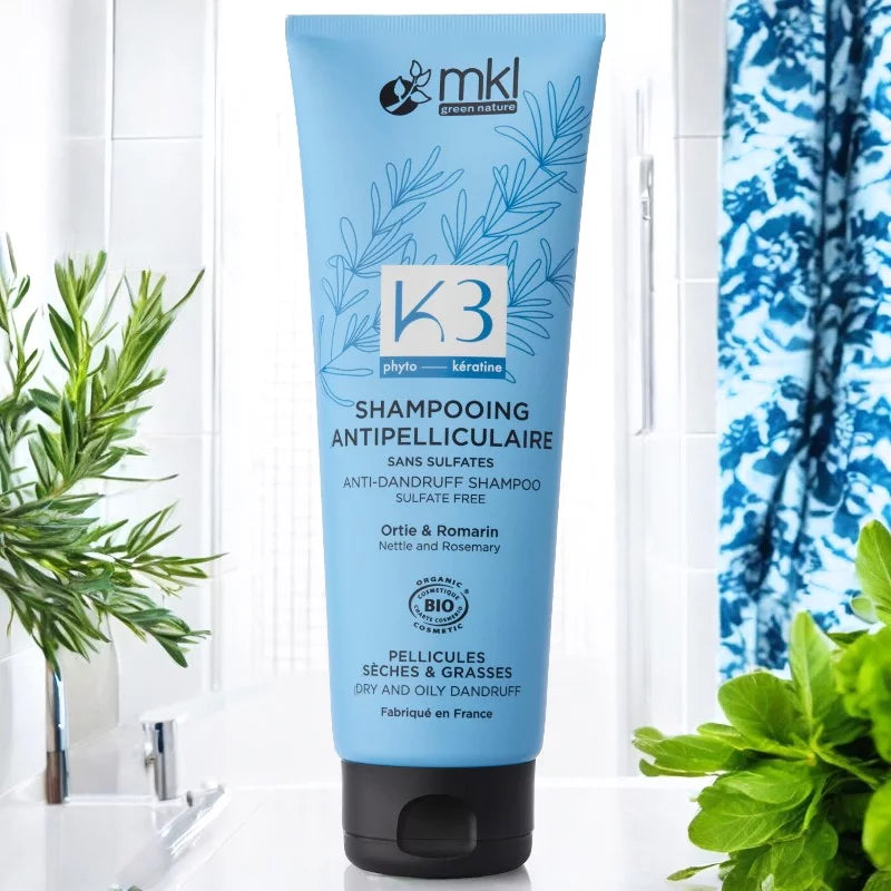 MKL GREEN NATURE - Anti-Dandruff Shampoo BIO Nettle & Rosemary - Nourish Your Scalp 🌿✨