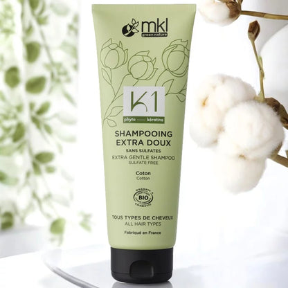 MKL GREEN NATURE - Extra Mild BIO Cotton Shampoo - Gentle Care for Your Hair 🌿✨