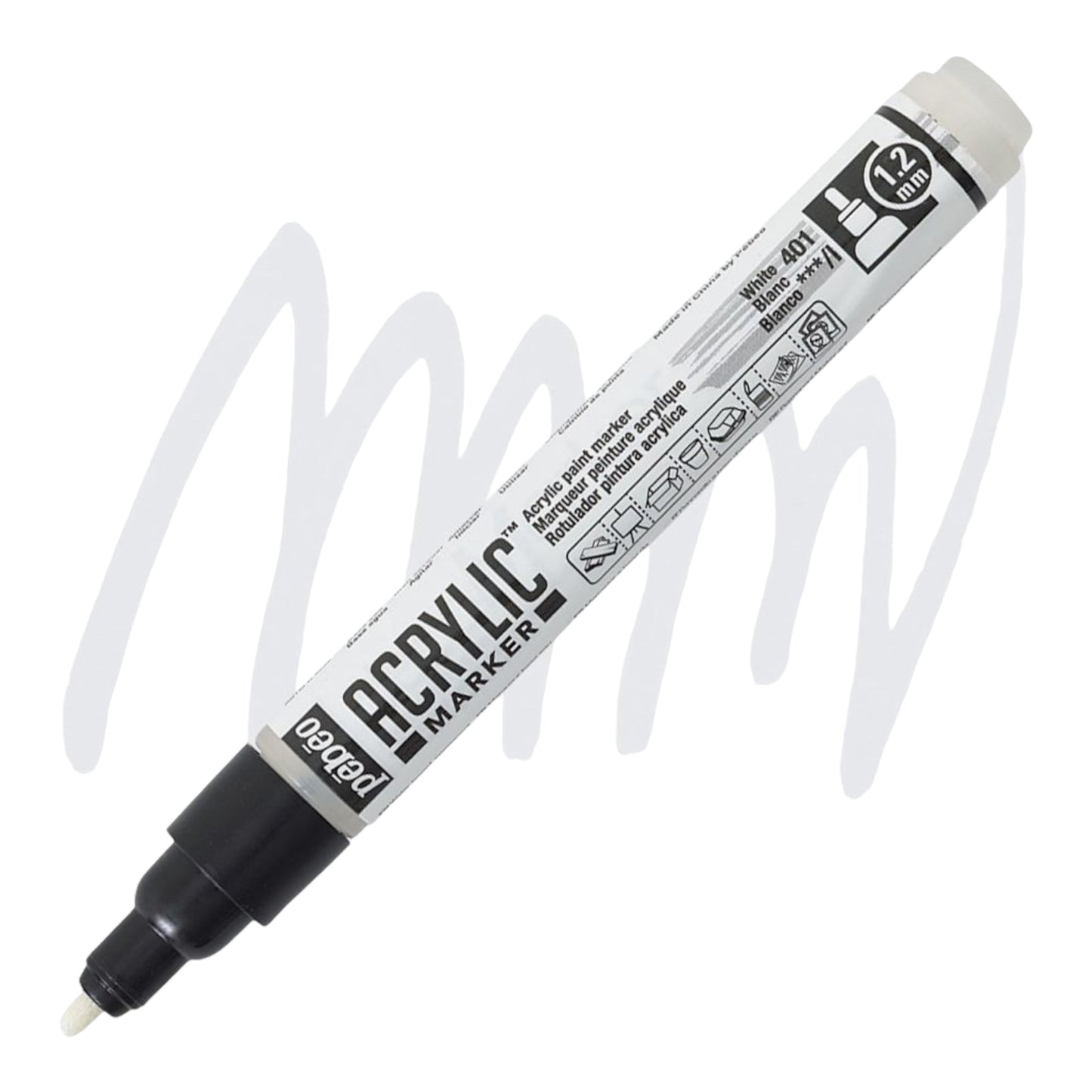 Pébéo Acrylic Marker – White 01