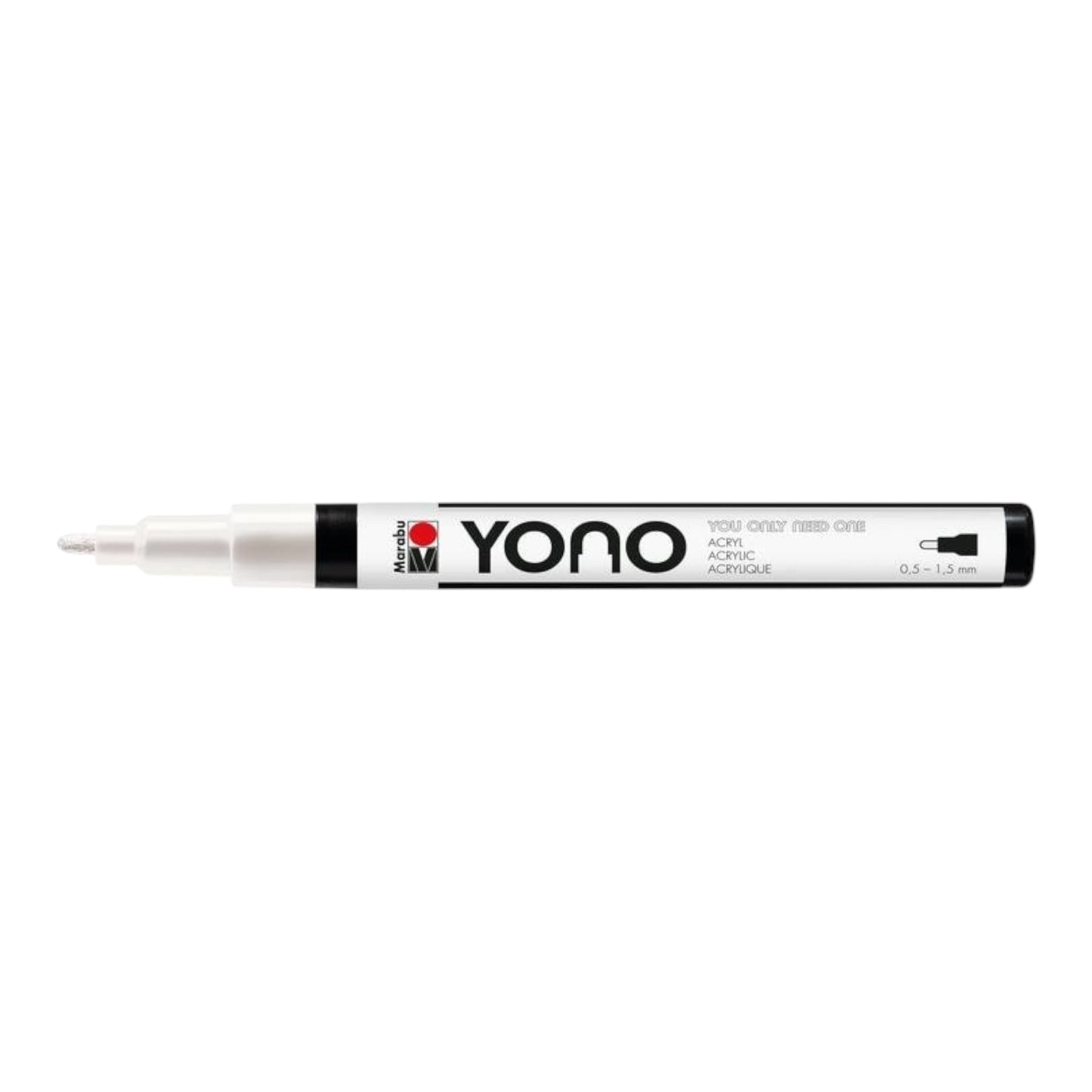 Acrylmarker YONO 0.5 - 1.5 mm Weiss