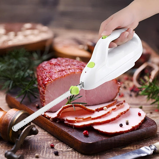 Elektromesser – rostfreie Edelstahlklingen für Brot, Fleisch & Gefrorenes