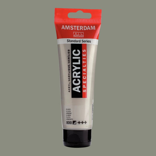Amsterdam Standard Series Acrylfarbe - Silber 800